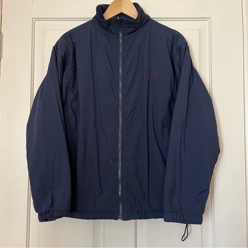 Vintage Northern Reflections Reversible Fleece Jacket with Deer Pattern | small - Picture 15 of 15